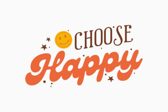 Choose Happy: A Versatile Graphics Asset for Crafts