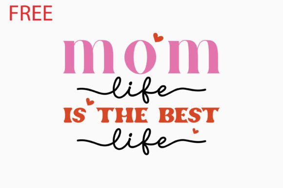 Free Mom Retro Svg Design for Crafts and Graphics