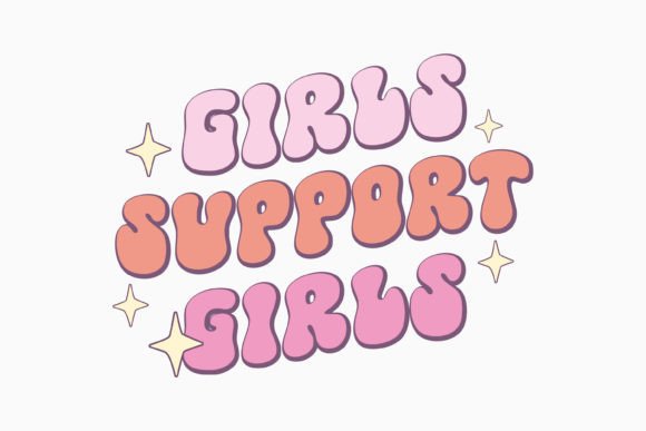 Girls Support Girls SVG Design: A Versatile Embroidery Choice
