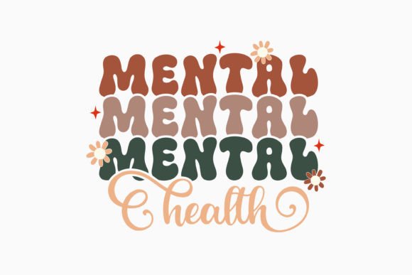 Mental Health Retro SVG: A Perfect Fit for Crafts and Graphics