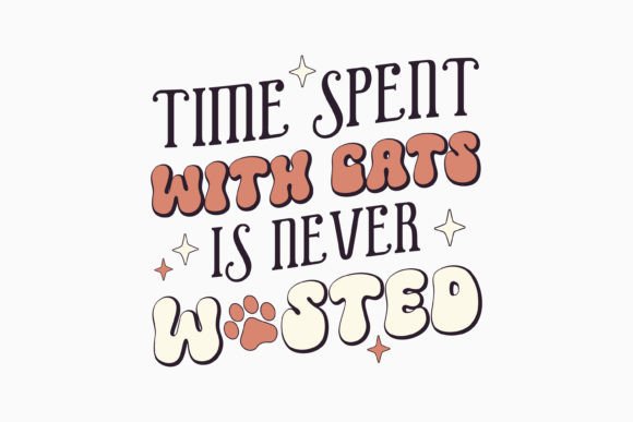 Retro Funny Cat SVG for Crafts and Graphics