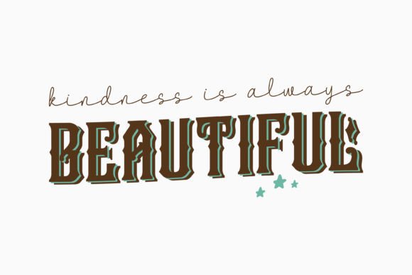 Retro Kindness Svg: A Versatile Graphic for Crafts