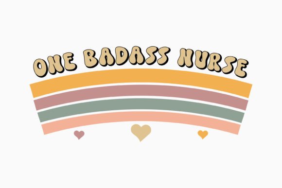 Retro Nurse Quote SVG: A Bold Graphics Asset for Crafts