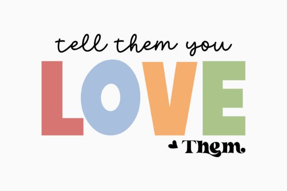 Review: Tell Them You Lo Retro Mental Health SVG for Graphics and Crafts